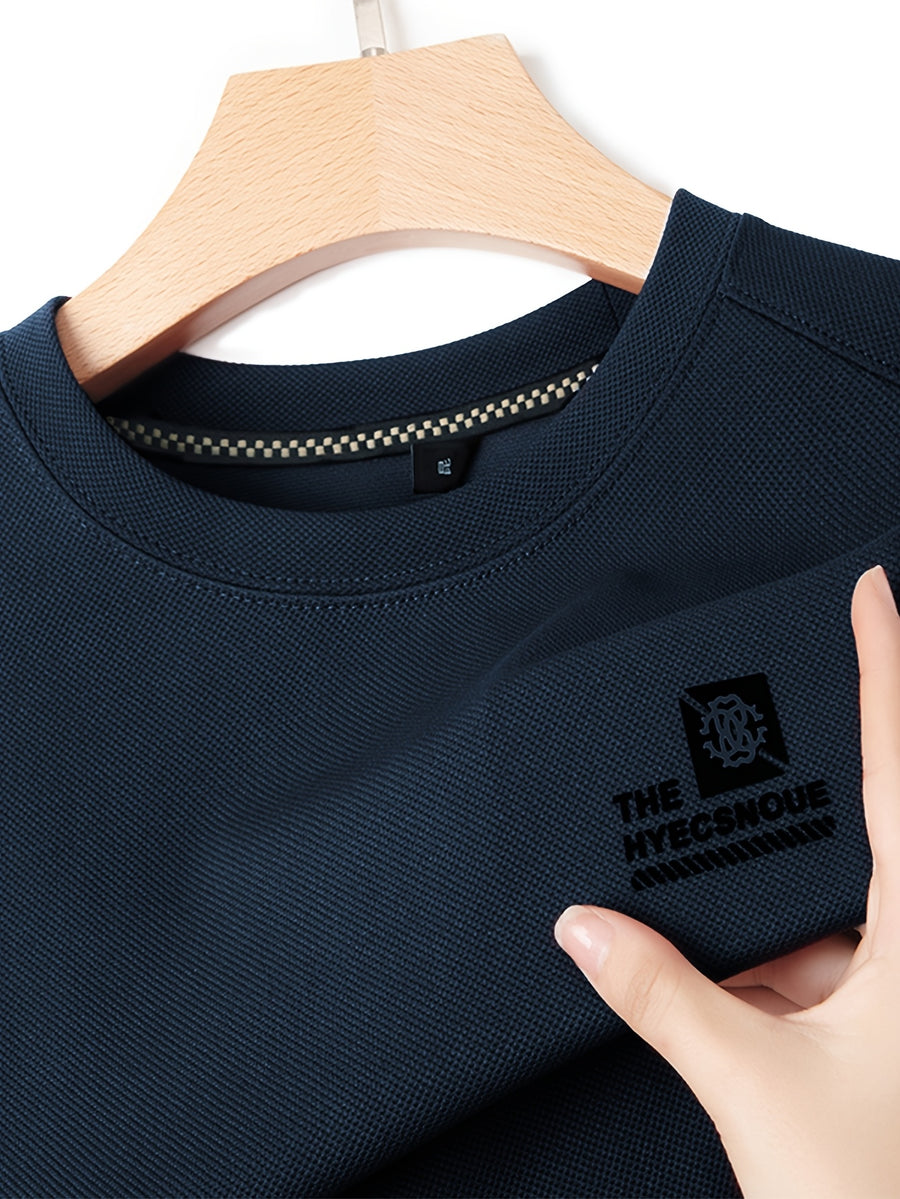 Minimalist Urban Crewneck Sweatshirt for Portable Daily Commuting - Ha Qing