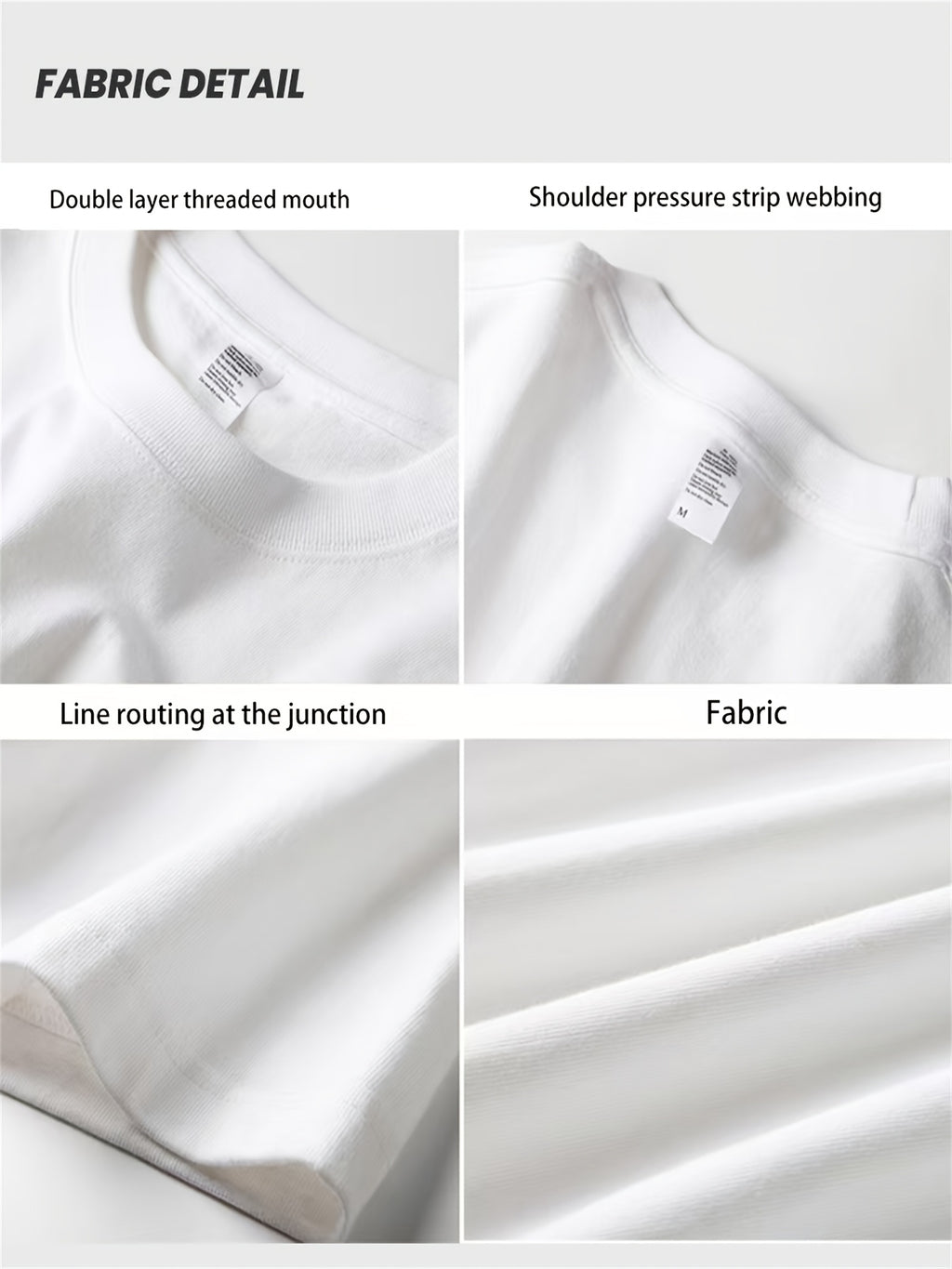 [Set of 2]Heavy-weight, Pure Cotton, Trendy Print, Sleeveless T-shirt for Men. Summer New Style, Casual, Relaxed Fit, Versatile, Can Be Worn as a Vest or Backless Top. - White+White