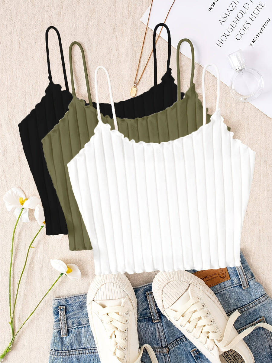 Women's Camisole Three-Piece Set - Mix color 5