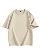 JEEP Men'S 100% Short Sleeve T-Shirt, Casual Fashion Comfort Sports Tee for Summer - Light Khaki