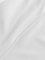Men's 3pcs Raglan Henley Collar Waffle Long Sleeve Shirt, Soft High-Stretch Breathable Textured Polo, for Beach Vacation, Daily Outdoor Wear, Loose Fit, Multi-Color, Street Style, Half-Button Placket - White + Blue + Green