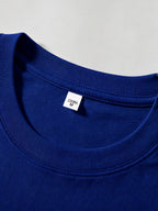 100%, DC Superman Logo Classic Running Men'S Print for Spring, Summer, Autumn, Men'S And Women'S Short Sleeved T-Shirt, Round Neck Comfortable Top, Soft And Comfortable Fabric, Perfect for Home, Sports, Outdoor, Casual - Royal Blue