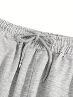 Women'S Sleeveless Hoodie And Long Pants Casual Sports Outfit X6751 - Light Gray