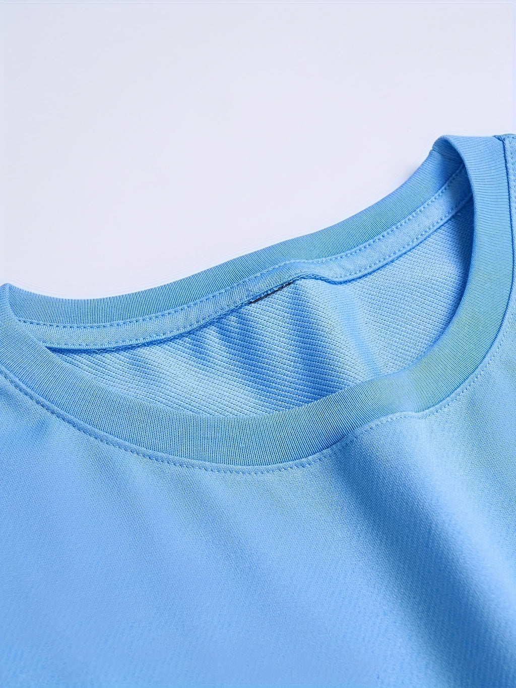Chicago Speed 93 Fearless Men'S Round Neck T-Shirt -- Lifestyle And Performance Inspired - Sky Blue