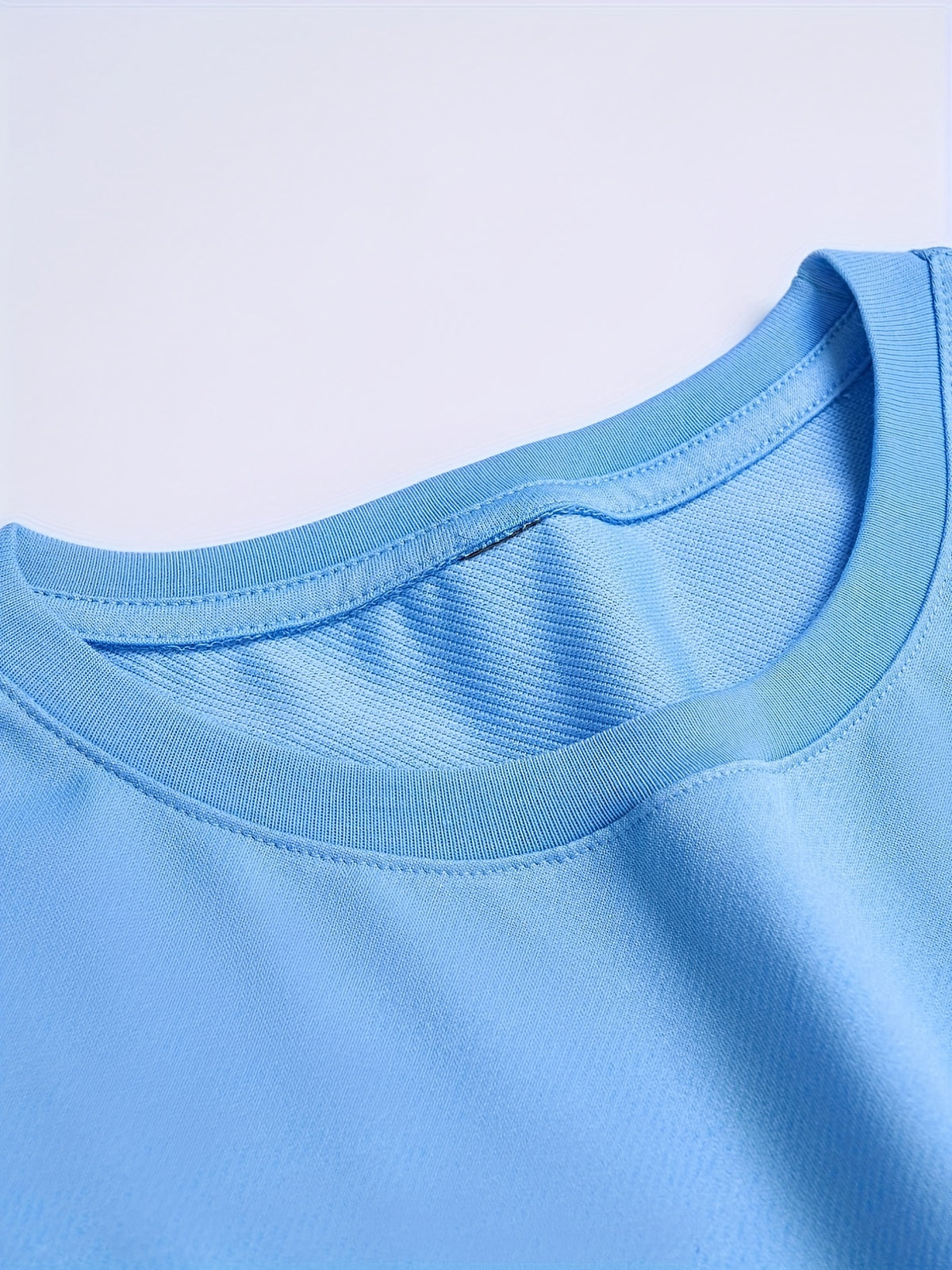Chicago Speed 93 Fearless Men'S Round Neck T-Shirt -- Lifestyle And Performance Inspired - Sky Blue