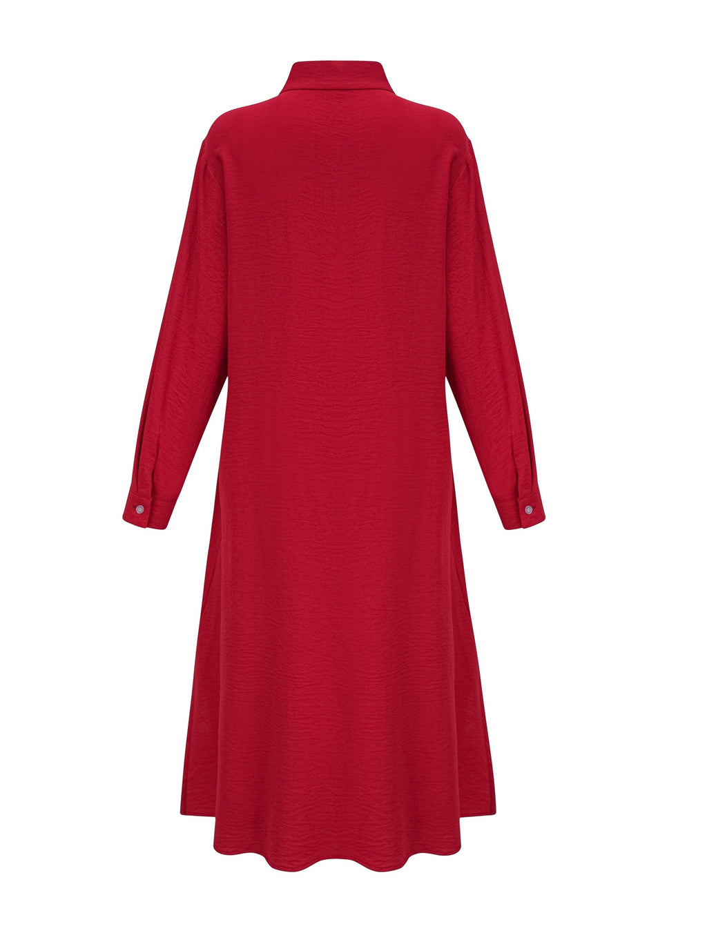 Fashion Women's Shirt Dress, Dress - Red