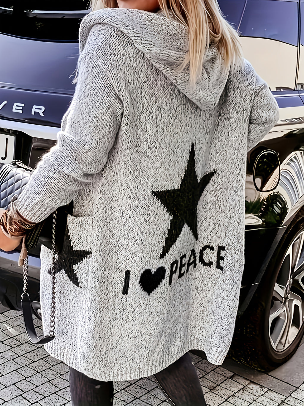 Winter Jacket,elegant Dress Women,casual Outfit for Women,winter Sweaters for Women,new Year,graphic Sweaters Women - Light Grey