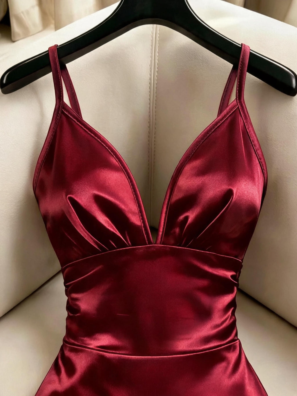 Backless Sleeveless Satin Jumpsuit, Summer New Women'S Casual Elegant Jumpsuit, Jumpsuit, Summer Vacation Costume, Elegant Party, Revealing Clothing, Sexy Outfit, Casual Women'S Wear, Designer Clothing, Role-Play, Hot, Holiday Clothing, Tight Dress - Burgundy