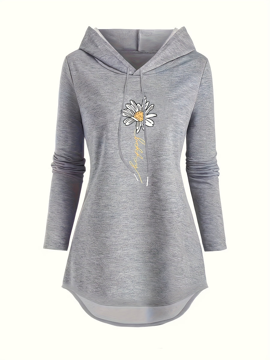 Women's Fashion Long Top - Light Grey