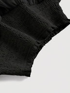 New Women'S High-Waisted Fitted Skirt with a Cake Style - Black