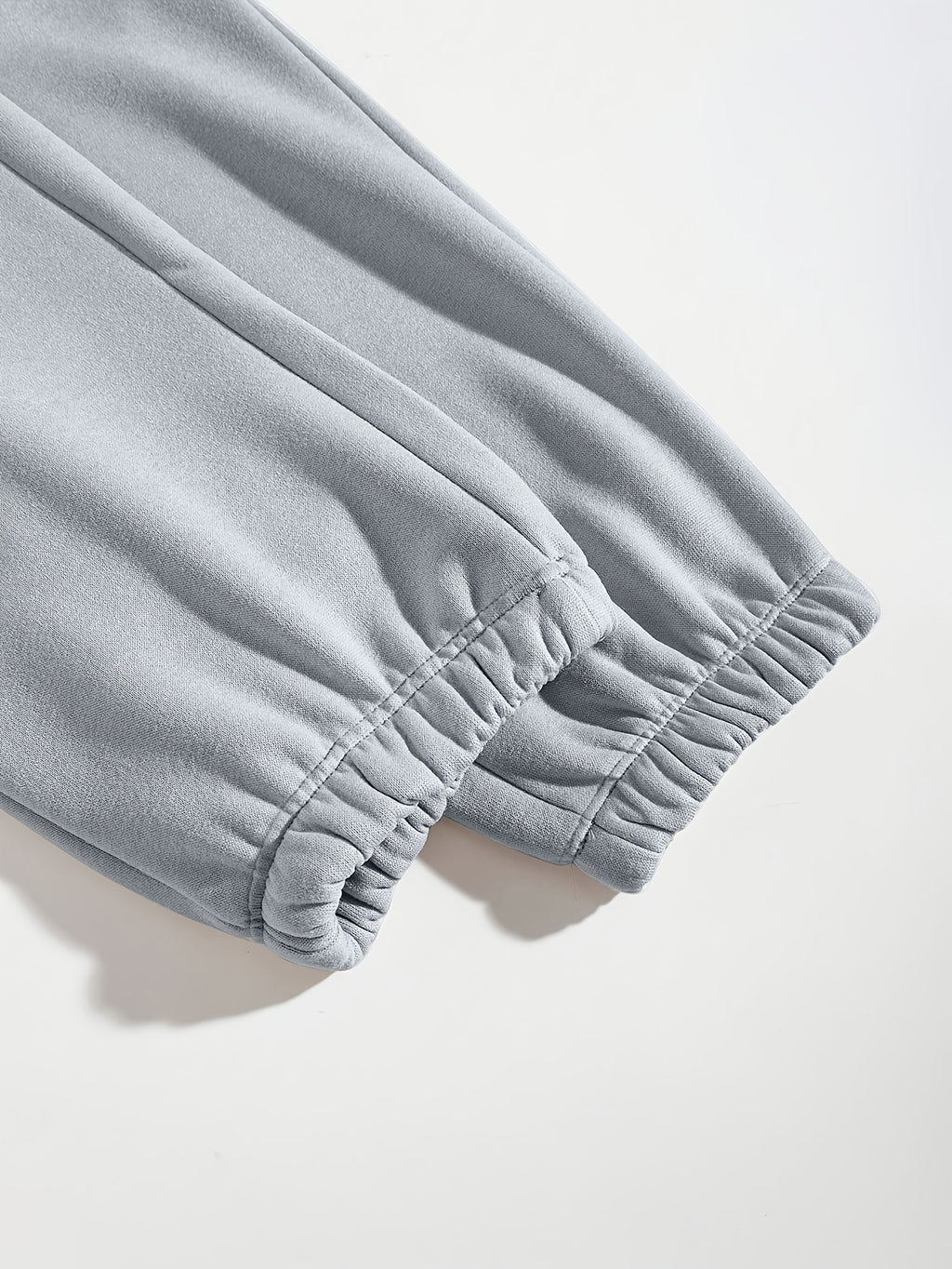 Graphic Print Regular Sweatpants, Autumn/Winter, Women's Clothing - Grey