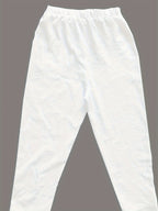 Fashion Trendy Women'S Lace Cutout Casual Pants - White