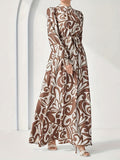 Women'S Elegant Casual Party Long Dress - Multicolor