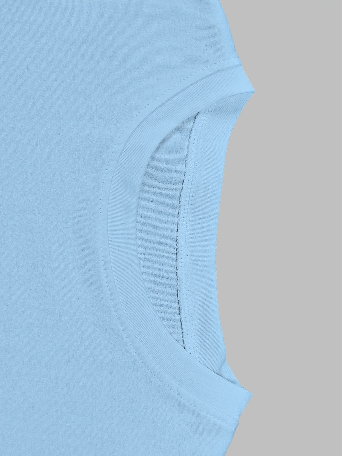 Summer Elegant Women's Pure Short-sleeve Dress, Y Casual Style, Clover Stripe Print Short-sleeve Top. 100% Round-neck Short-sleeve T-shirt, Machine Washable, Comfortable and Versatile. Breathable, Skin-friendly, Easy to Care for, Soft and Smooth. - Light Blue