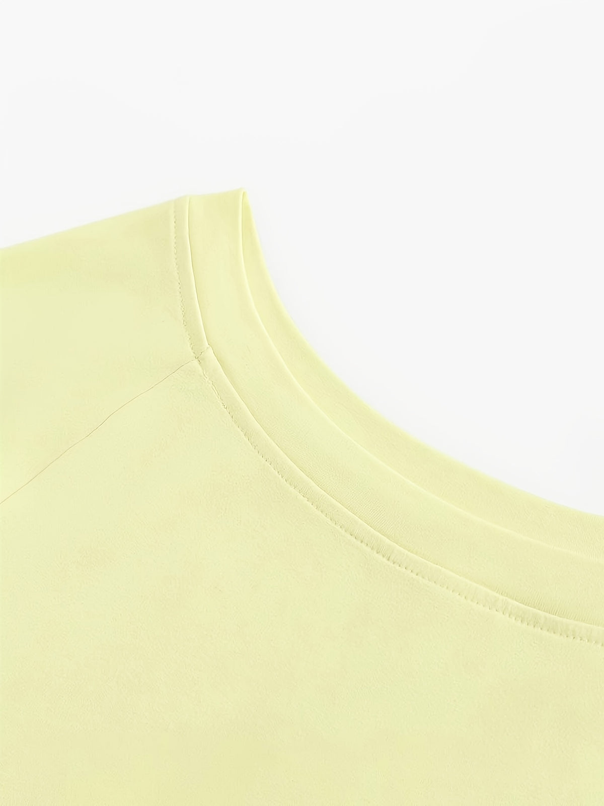 Summer Stylish Short-Sleeve American New Style Pure Desire Style Hot Slim Fit Off-Shoulder High-End Fashion Designer Top - Yellow