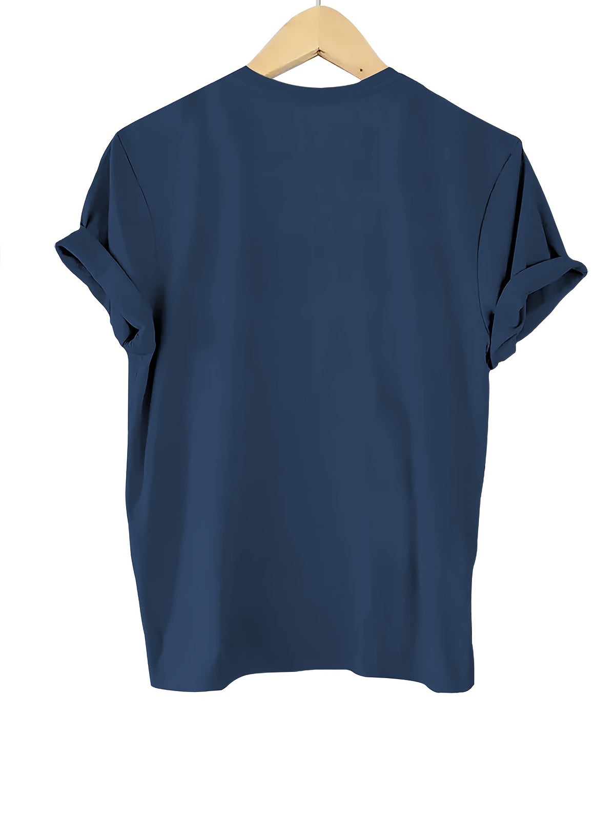 Spring/Summer Women's T-Shirt, Basic Short-Sleeve T-Shirt for Daily Wear - 1 - Royal Blue
