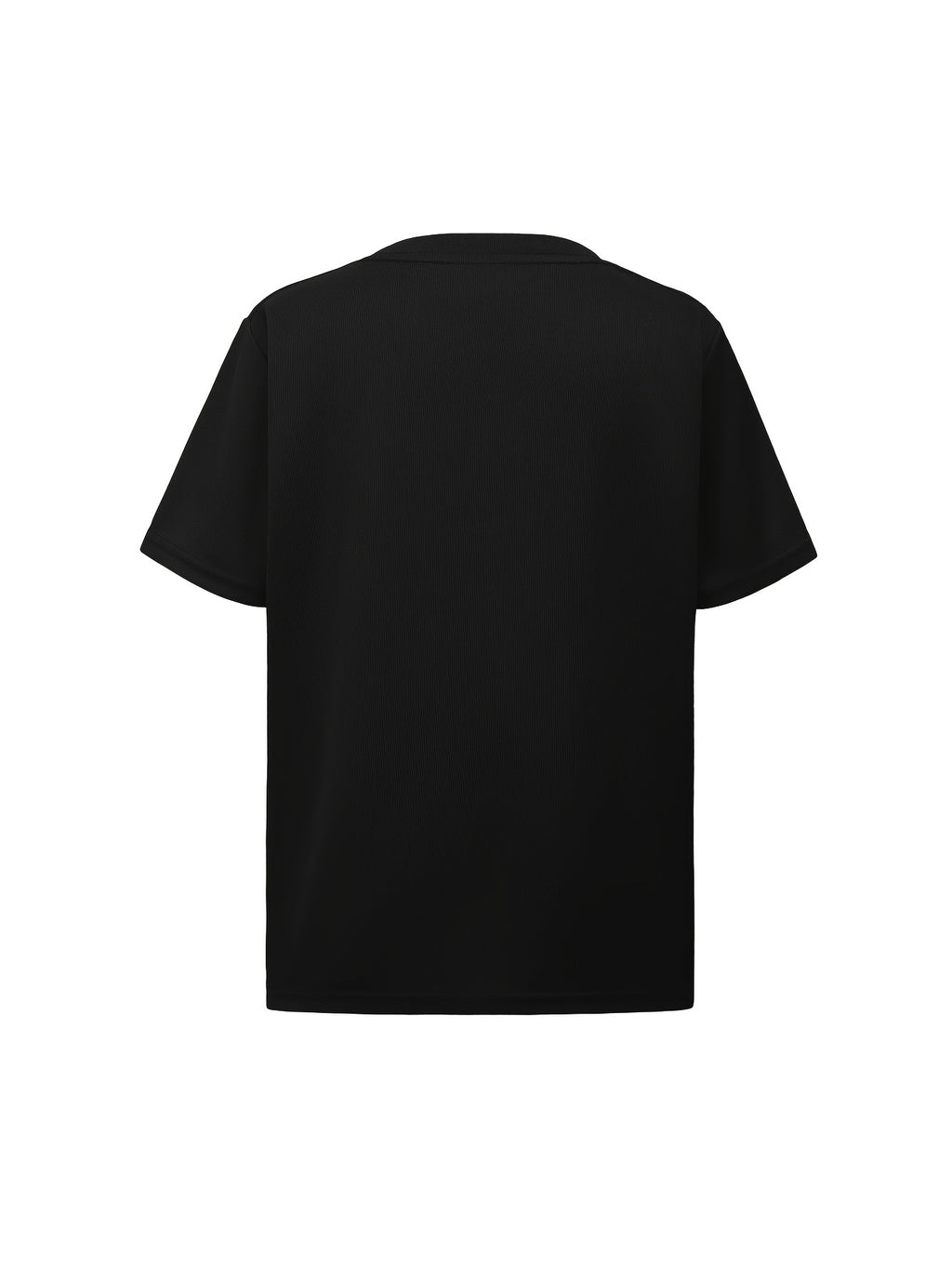Men's  Print T-Shirt, Crew Neck Short Sleeve, Classic Timeless Top - Black