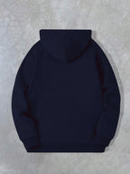 Spring/Autumn Men'S Casual Hooded Sweatshirt Youth Handsome Hoodie - Navy Color