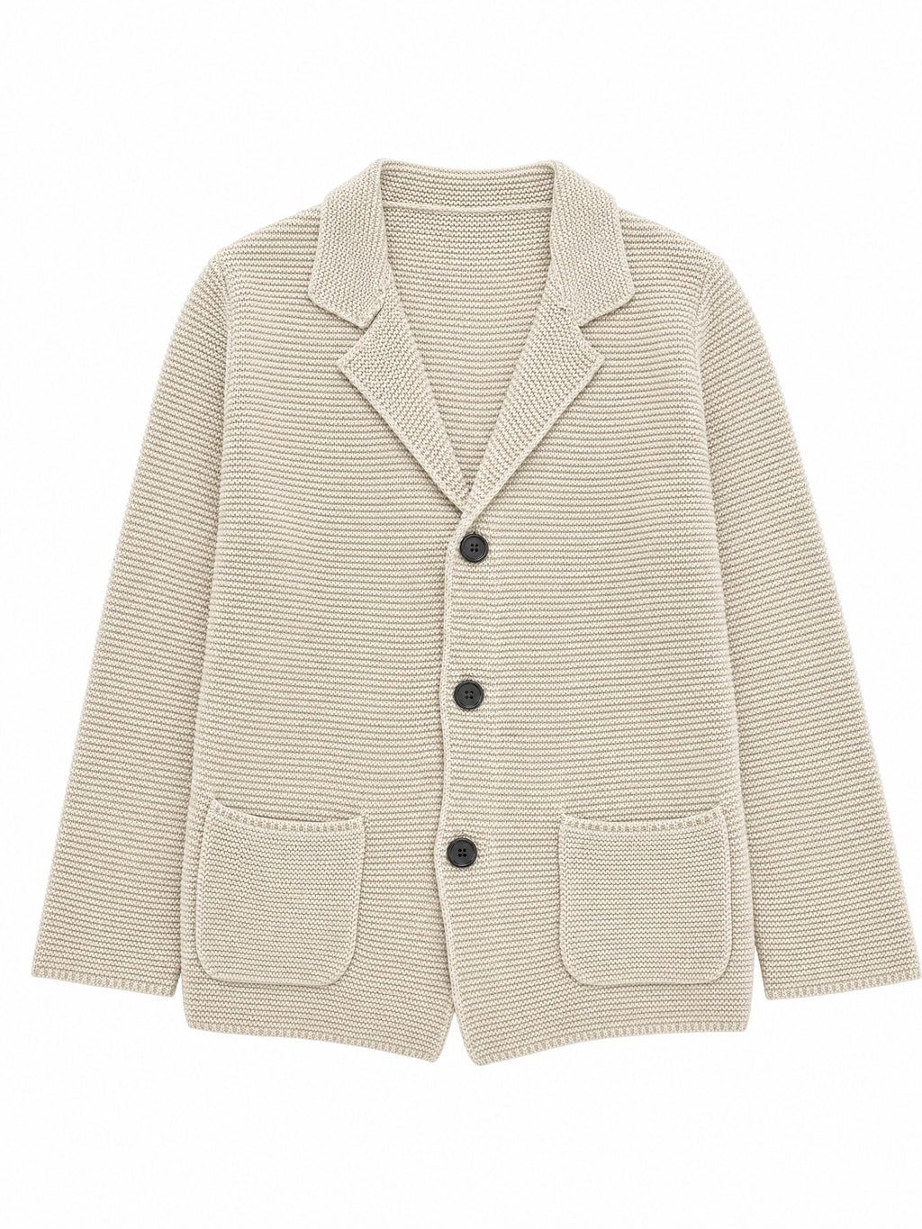 10 Colors Available High-End Style Autumn Winter New British Light Luxury Vintage Cardigan Old Money Style Knit Cardigan Sweater Commuter Autumn Winter Green Fruit Collar Warm Jacket - Khaki