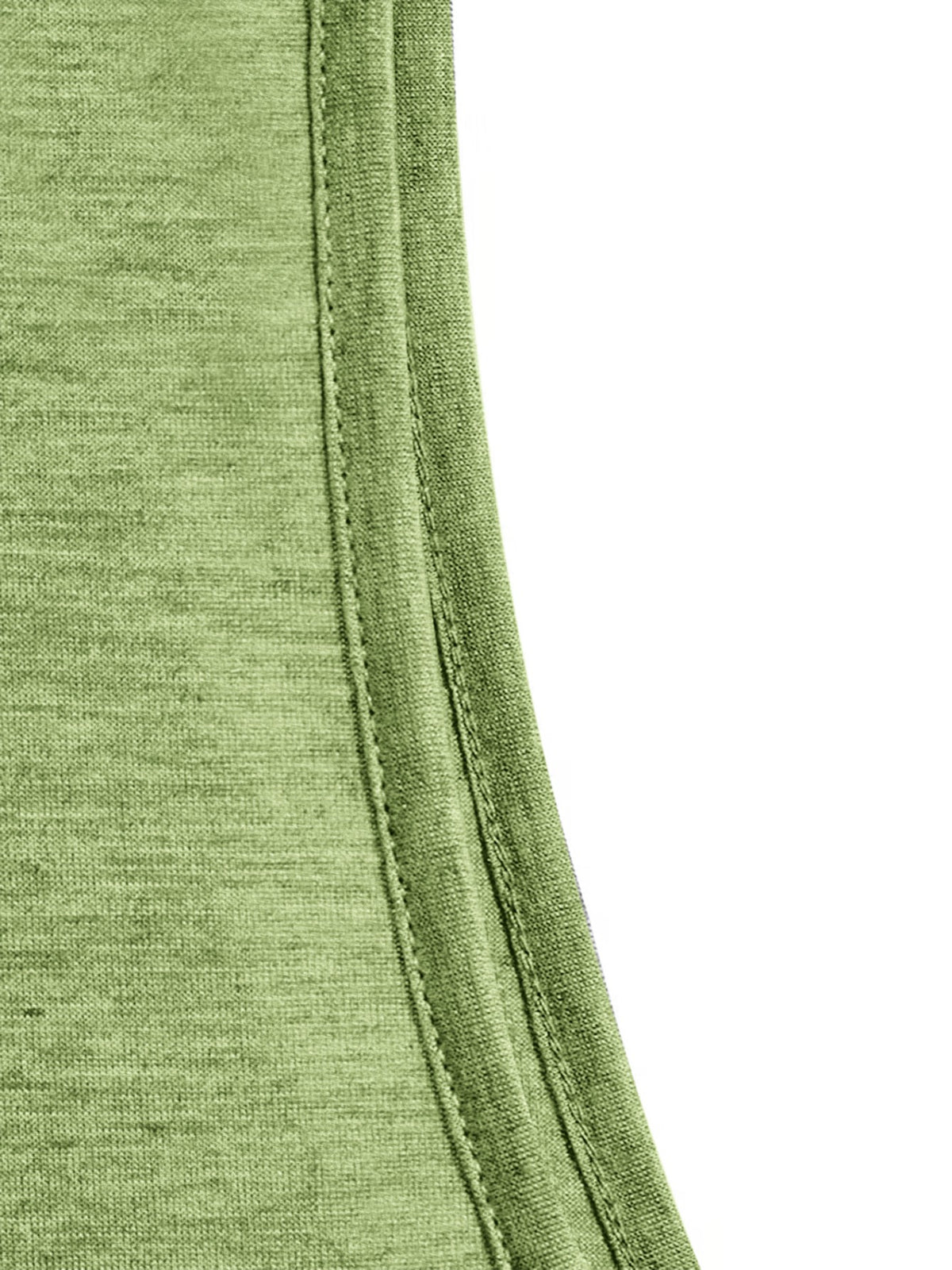 Women's Elegant Tank Top with Superman Vintage Logo Print, Soft Stretchy Round Neck Casual Vintage Style Top, Warner Bros., Suitable for Daily and Vacation Wear in Spring, Summer, and Autumn, Sizes S-XXL, Fashionable and Breathable Design - Grass Green