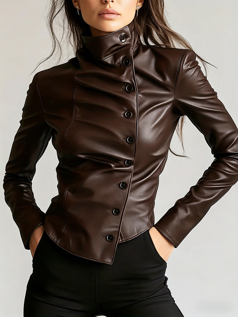 Women'S Summer Clothing, Women'S Summer Wear, Summer Women'S Clothing, Summer Women'S Apparel, Summer Clothes, Women'S Summer New Arrivals, High-Quality Women'S Clothing, Elegant Women'S Clothing, Casual Women'S Clothing, Beautiful Women'S Shirt - Coffee Color