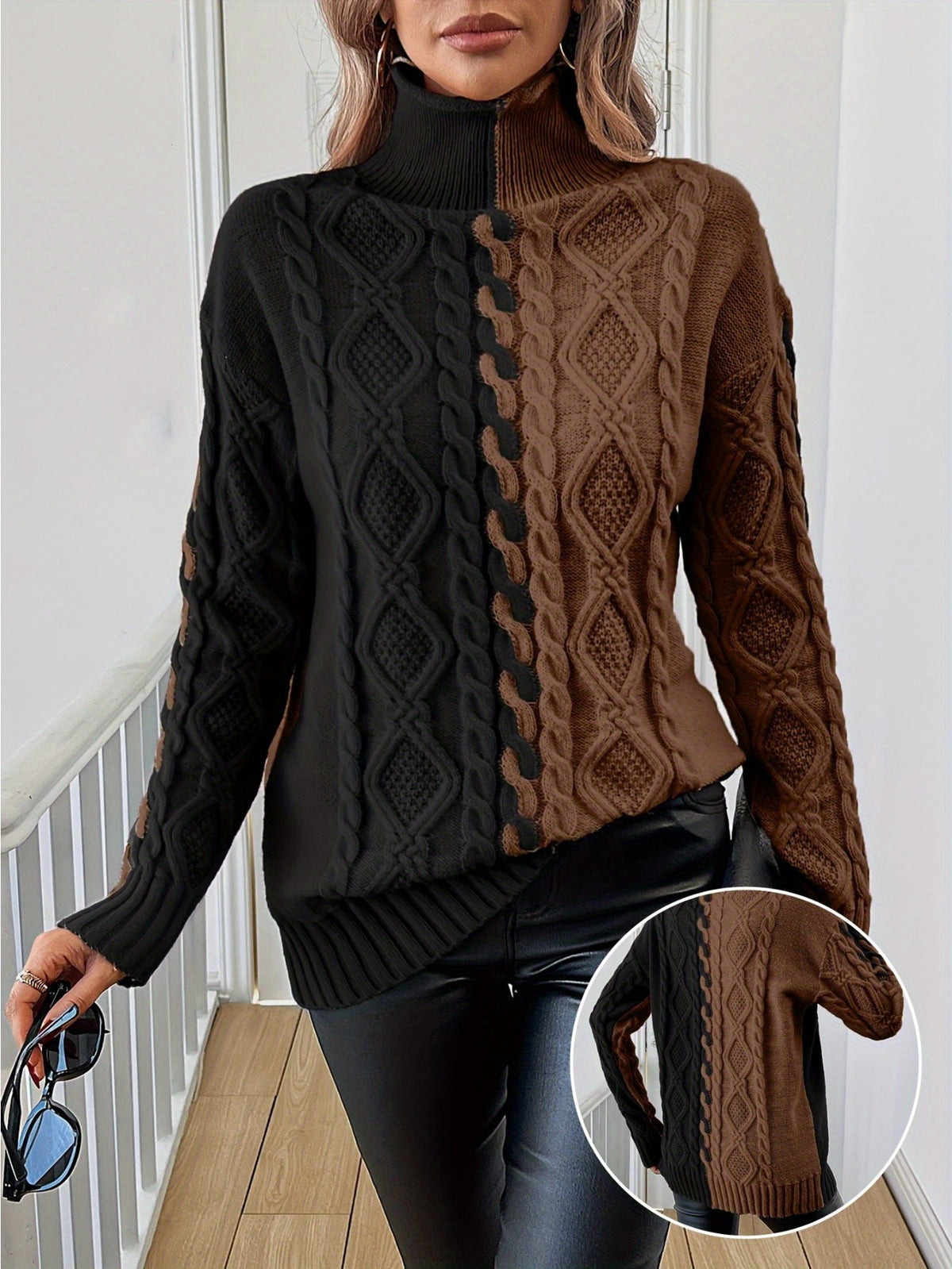 Women'S Crochet Cardigan, Long Sleeve Tie Front Top, Casual Loose Fit Mesh Cover-Up, Beige Sheer Knitwear, Versatile Spring Summer Daily And Beach Outfit - Mixed colors