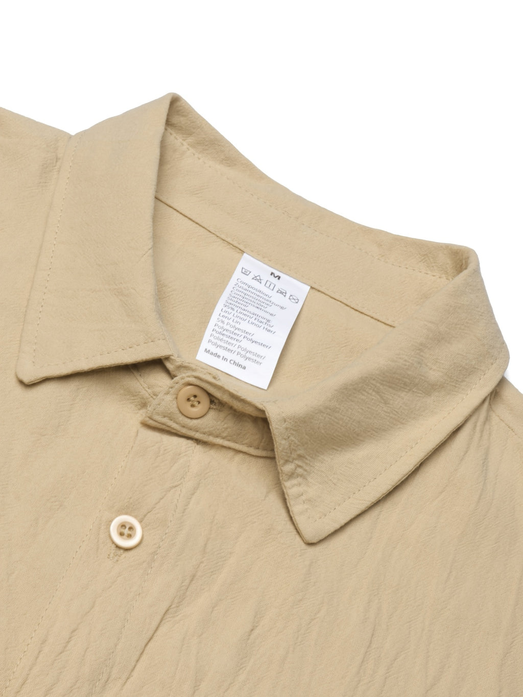 5pcs Men's New Spring/Summer/Autumn Thin Solid Color Linen Lapel Sport Top, Loose and Comfortable, Versatile for Daily Wear, Commuting, Vacation, Business, Streetwear, Trendy, Fashionable, Casual Long Sleeve - Mix A