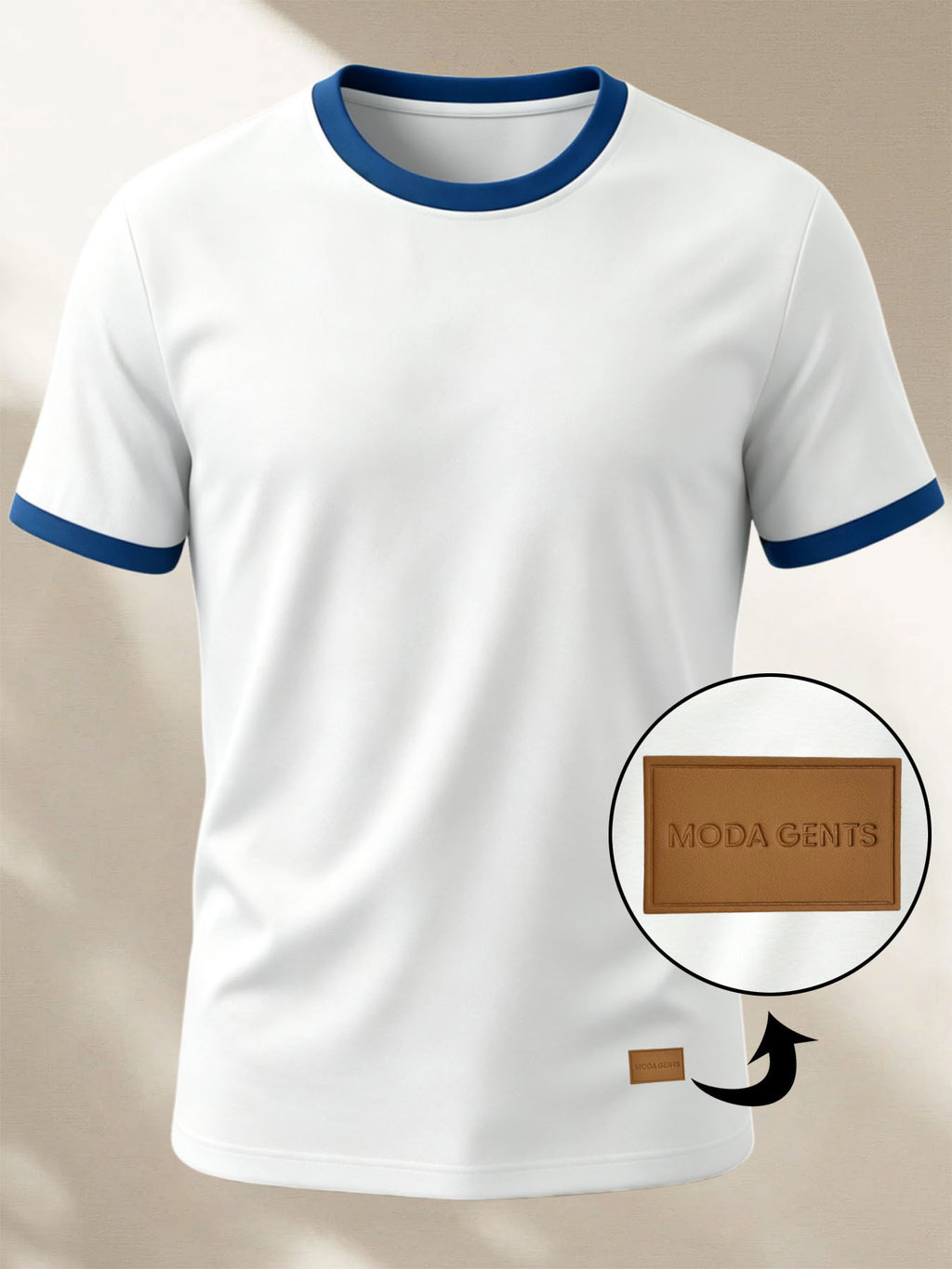 [Printed Design – Not Textured] Polyester, Spandex, Men's Knit Color-Block Round Neck Short-Sleeve T-Shirt, Summer Global All-Season Base Layer, Factory-Made Men's Comfortable High Fit Rate Casual Sports Contrast Patchwork Top - Mixed Color4