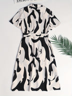 New Stylish And Elegant Women'S Dress - Mixed colors