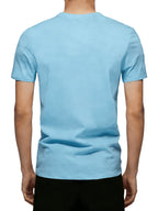 7pcs Men's Pure Crew Neck Short Sleeve T-Shirts, Unisex Basic Short Sleeve Tops, Matching Couple's Style, Comfortable, Soft, Breathable, and Sweat-Wicking, Suitable for Layering or Wearing Alone, Ideal for Sports, Outdoor, Casual, and Commuting - Multicolor 6