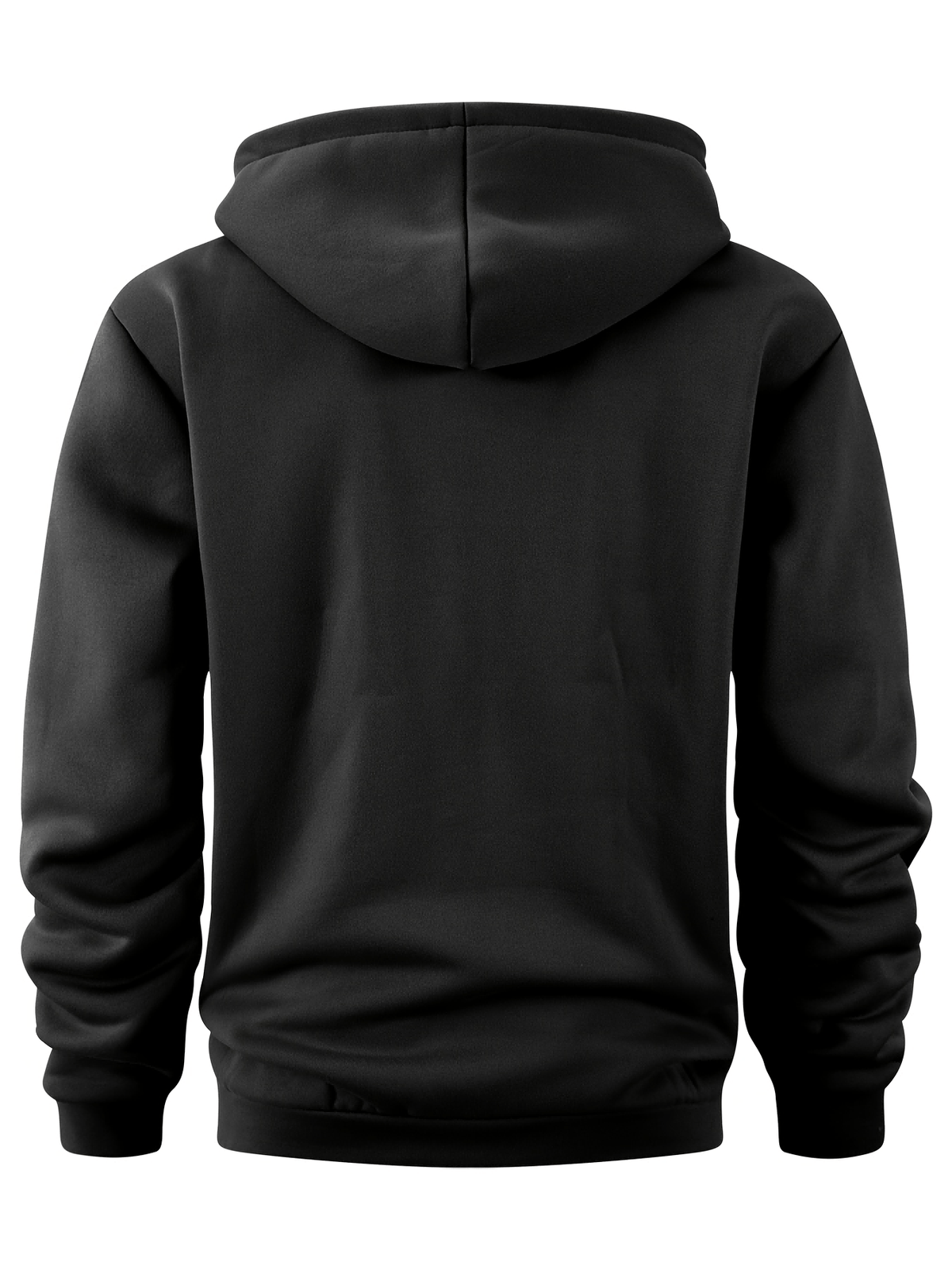 Men'S Hoodie Multi-Zipper Pocket Design Anchor Pattern Casual Style Outdoor Wear Autumn Winter 3pcs - Navy Blue + Dark Gray + Black