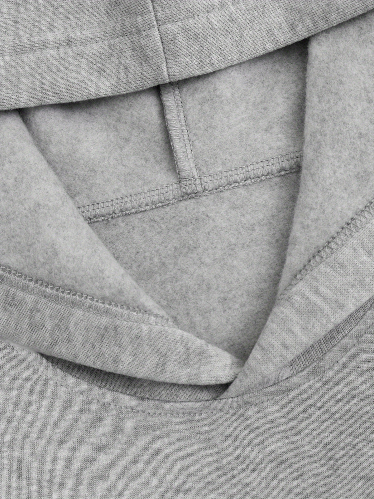 D92 - Loose Fit Hooded Sweatshirt, Fashionable and Versatile "Patience" Letter Graphic Print Hoodie, Spring and Autumn, Women's Apparel L16284 - Grey