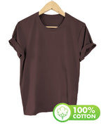 Spring/Summer Women's T-Shirt, Basic Short-Sleeve T-Shirt for Daily Wear - 1 - Brown