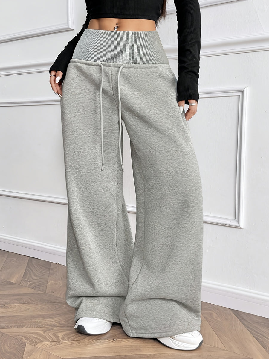 Fall Winter Fashion Casual Long Pants - Ash