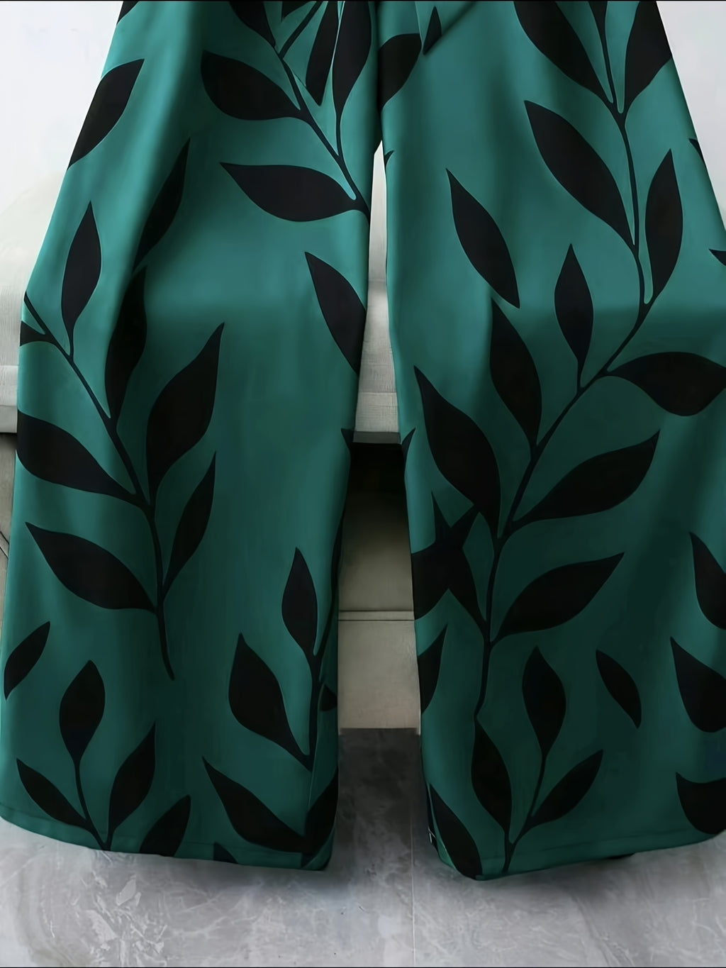 New Women'S Casual Jumpsuit - Peacock Blue