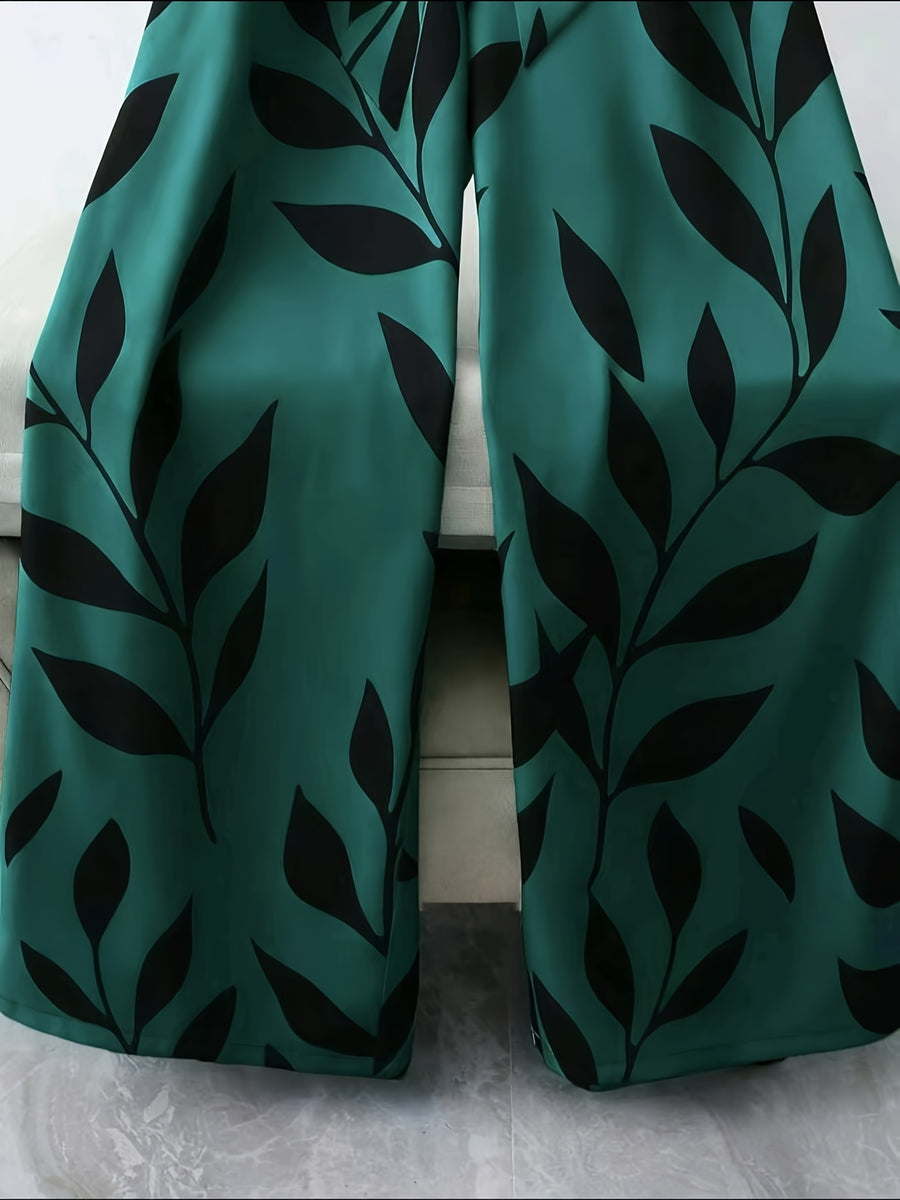 New Women'S Casual Jumpsuit - Peacock Blue