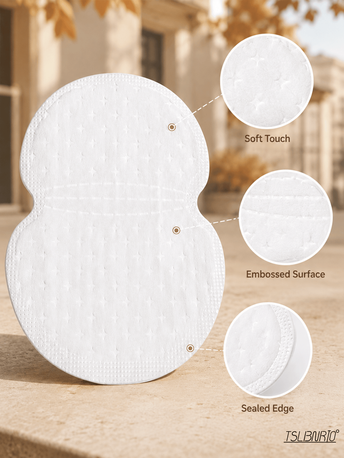 10pcs Portable Underarm Pad, Compact And Slim Design, Suitable for Shopping, Travel, And Social Arrangements, Easy to Organize, Adapt to Busy Day - 10