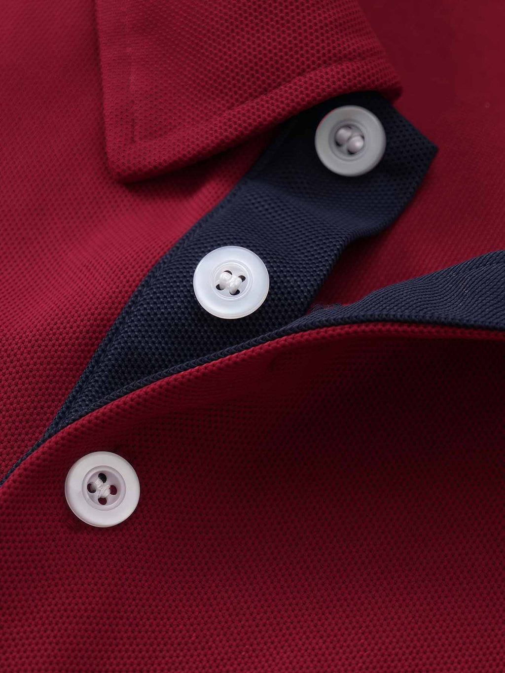 New Men's Fashion Street Sport Golf Short-Sleeve Polo Shirt, Lightweight Soft Fabric, Outdoor Casual Business Breathable Polo Shirt, Essential for Daily Leisure - Burgundy