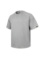 Men'S Waffle Knit Crew Neck T-Shirt, Lightweight And Breathable Short Sleeve Casual Tee with Premium Fashion Handcrafted Labeling. Comfortable Loose-Fit Summer Top Perfect for Daily Wear, Street Style, Vacations, Travel, Outdoor Activities - Grey