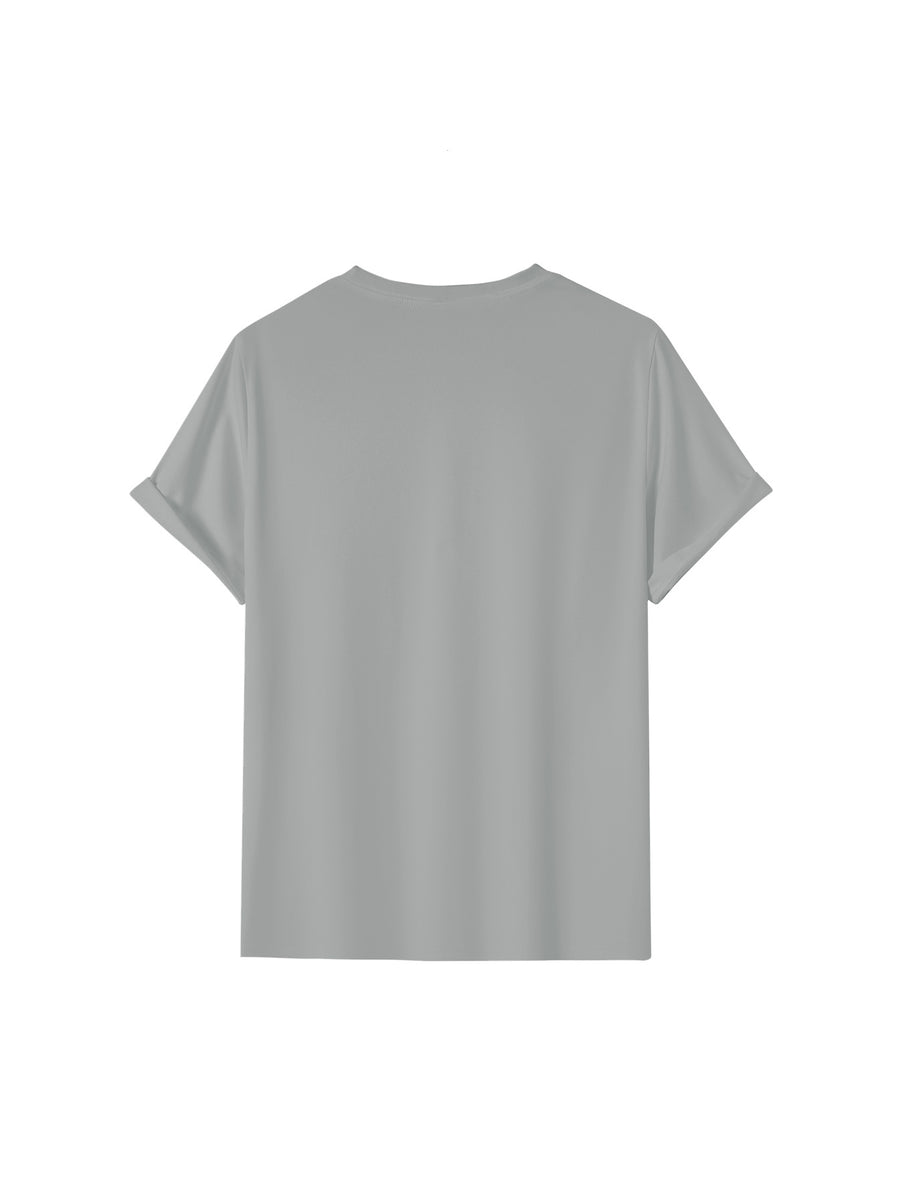 Chicago Speed 93 Fearless Men'S Round Neck T-Shirt -- Lifestyle And Performance Inspired - Light Grey