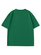 Paul Frank Summer Men's Pure Cotton Street Style Refreshing Pullover Short-Sleeve T-Shirt - Blackish Green