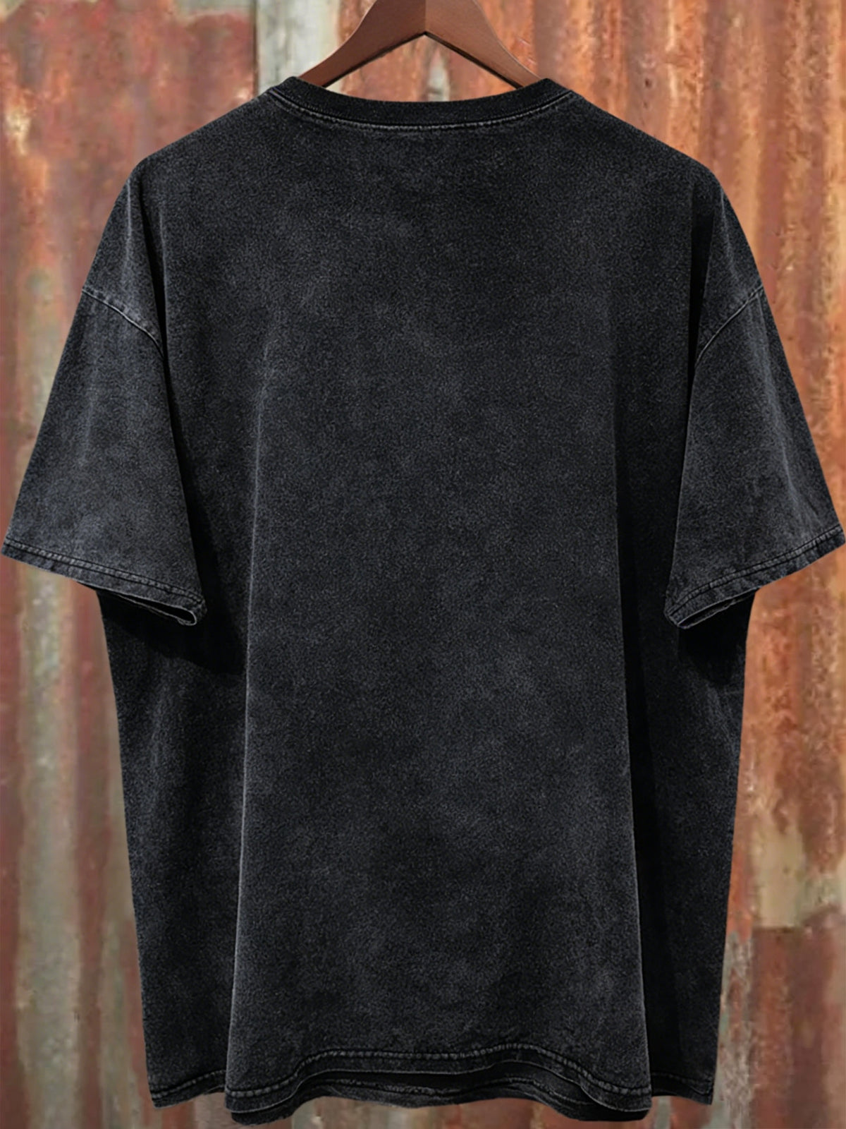 A Loose-Fitting, Casual Short-Sleeve T-Shirt for Women Featuring a Graffiti Art Style Print, Perfect for Summer Wear And Made from Washed Fabric. Ideal for Everyday Outings, Home Wear, Or As a Gift - Deep Grey