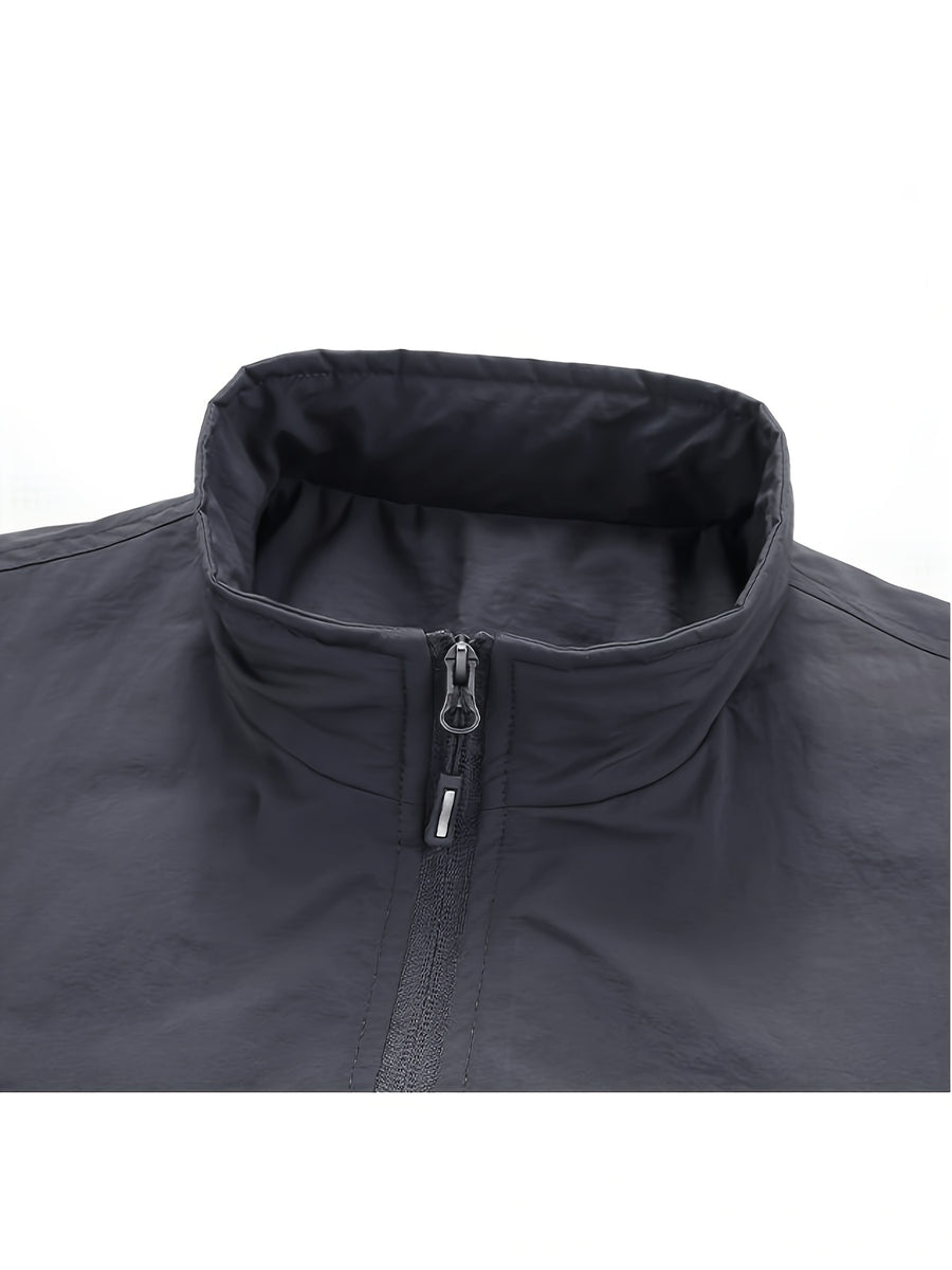 2026 New Jacket, Men'S Jacket, Outdoor Casual All-Match, Puffy And Warm, Winter Outdoor Travel, Men'S Jacket And Sports Coat, Fleece-Lined Jacket, Casual Warm Clothing, Casual Fashion Jacket - Dark Gray