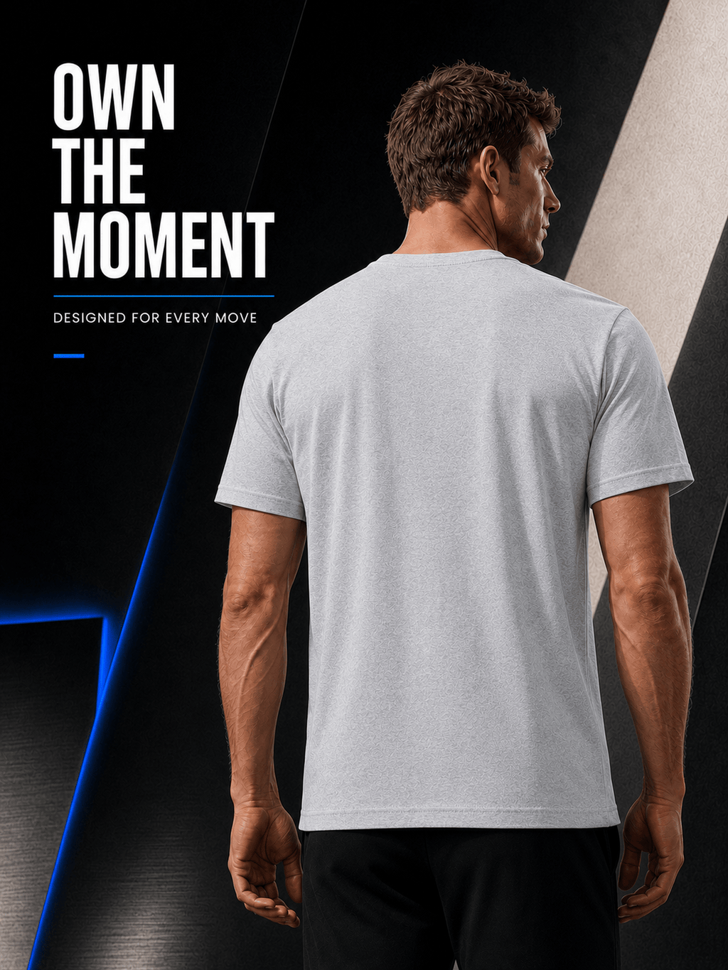 15pcs High-Quality Men'S Solid Color Short-Sleeve T-Shirts, Available in Multiple Colors, Casual, Comfortable, Lightweight, Fashionable, Basic Style Tops, Suitable for Daily Wear, Work, Sports, And As Gifts - Light gray 15-piece set