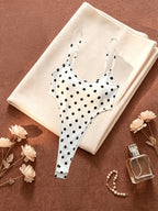 Women'S Fashion Bodycon Top, Adjustable Straps, Thin Strap Jumpsuit, Inner Wear Jumpsuit, Outer Wear, Stretchy Comfortable Breathable Fitted Women'S Clothing, Casual Outing, Date Party All-Match Outfit, Sleeveless Jumpsuit - White