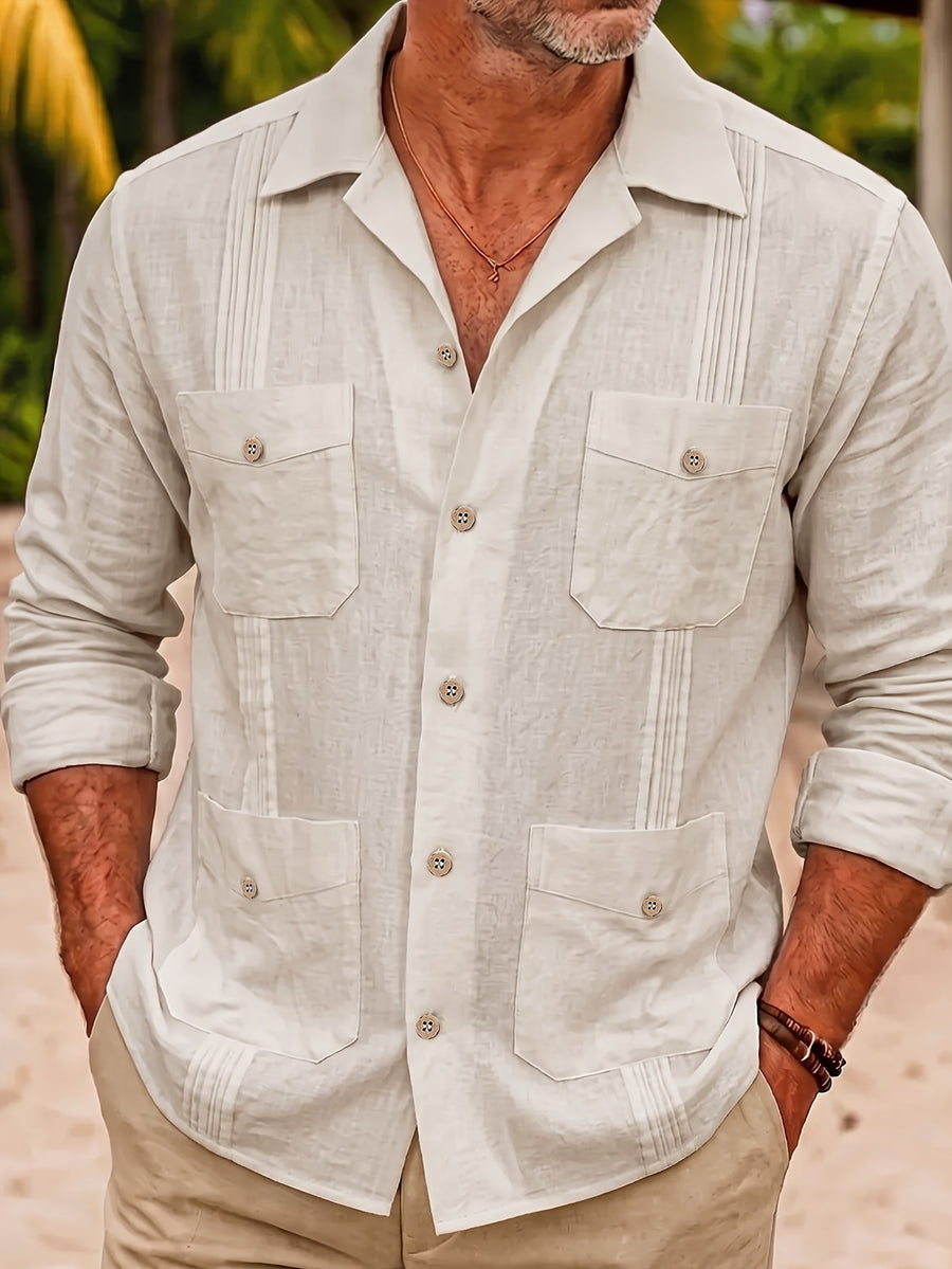 Men's Casual Shirt - Khaki