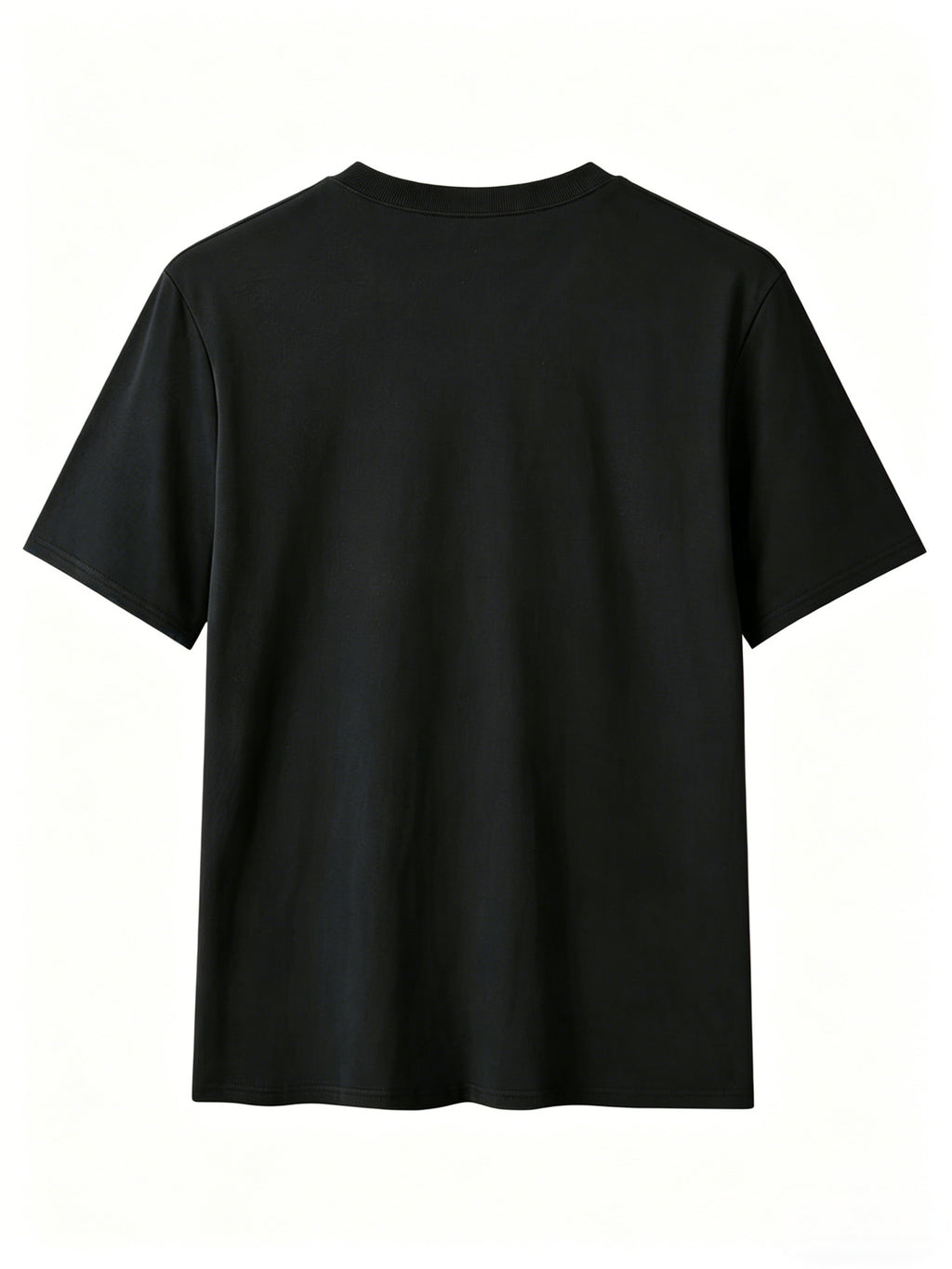 8pcs Men's Casual Knit Ribbed V-Neck T-Shirt / Soft and Comfortable Fabric / Short Sleeve / Solid Color / Crew Neck / Back-to-School Season, Casual Sporty Design Top, Multiple Colors Available, Suitable for Summer Daily Wear - 8pcs Dark Gray