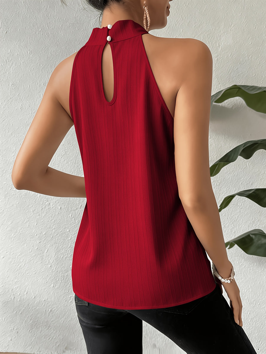 Women's Fashion Vest - Burgundy