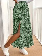 Elegant Dress] Elegant Woman Sewing Long Dress | Business Casual, Easy Retro, Autumn, Party, Christmas, Dating, Halloween Costume - Green