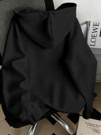 Women'S Fashion Hoodie - Black